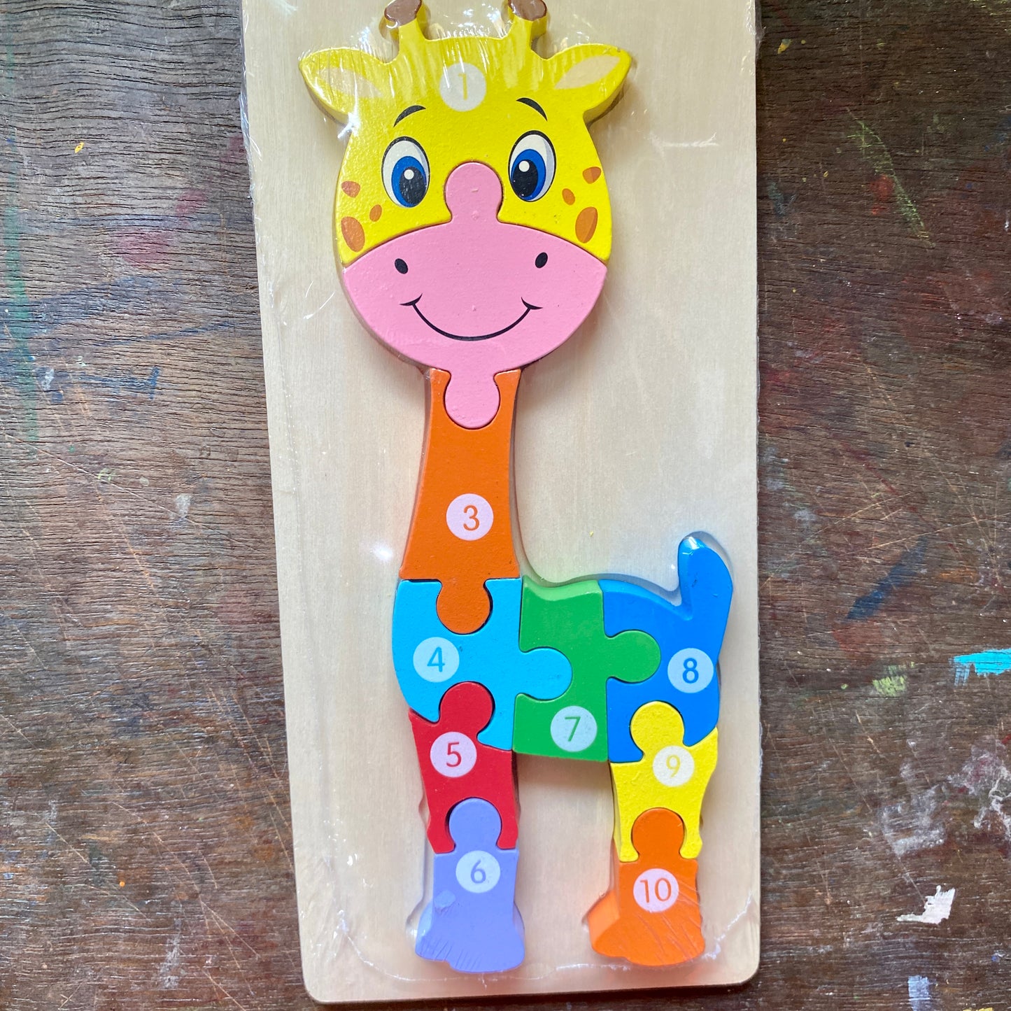 Wooden Puzzles Toy Kids