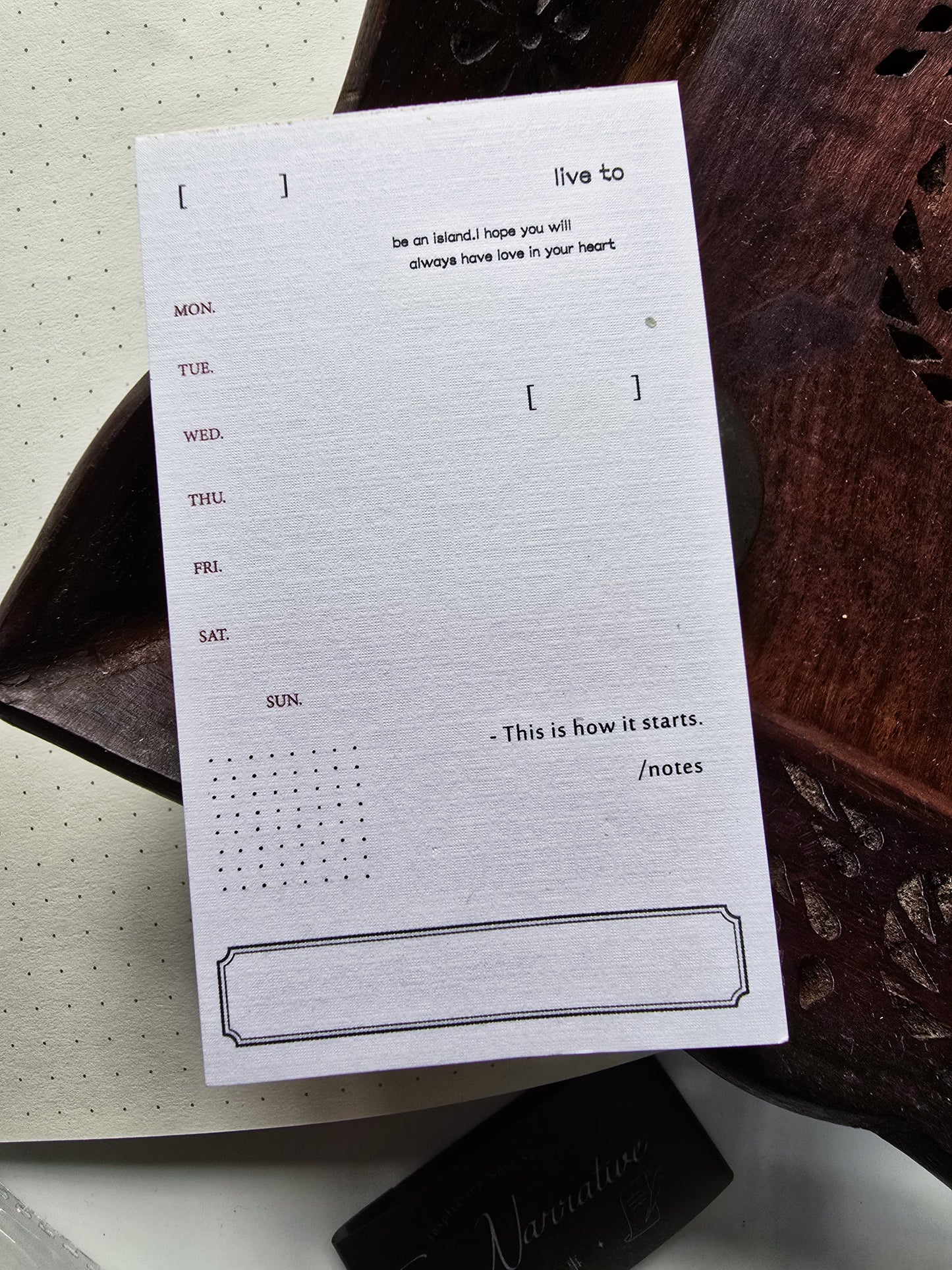 MMK05H095 Journal paper| Metarial Paper Vintage Paper |Time Narrative | 30 pcs