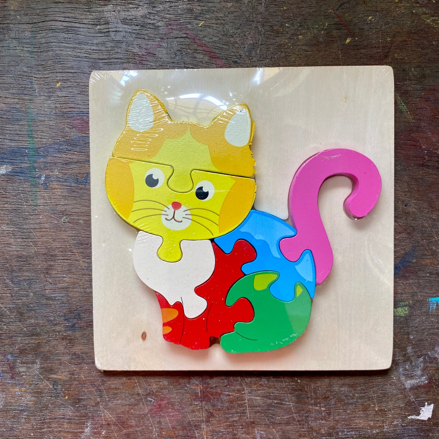 Wooden Puzzles Toy Kids