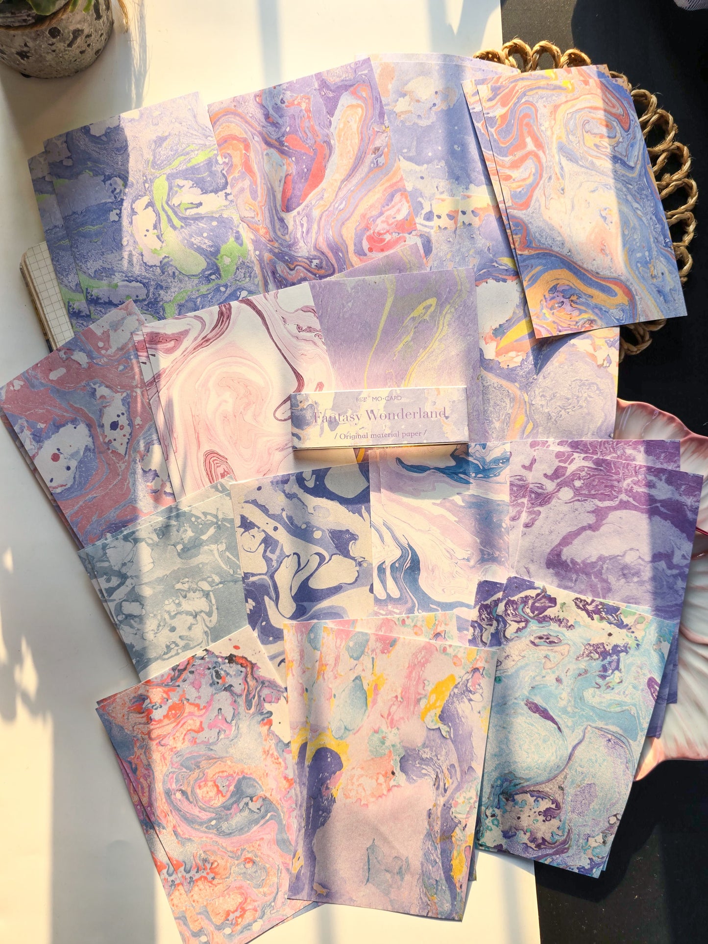 MMK12F110 Material Paper Journal paper| Fantasy Wonderland | 30 pcs