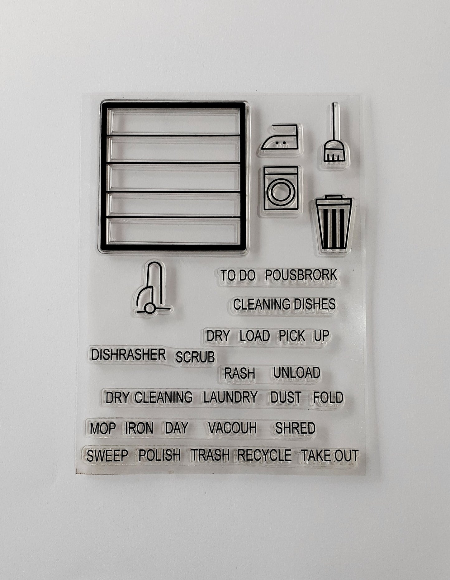 YC64- Clear Stamp