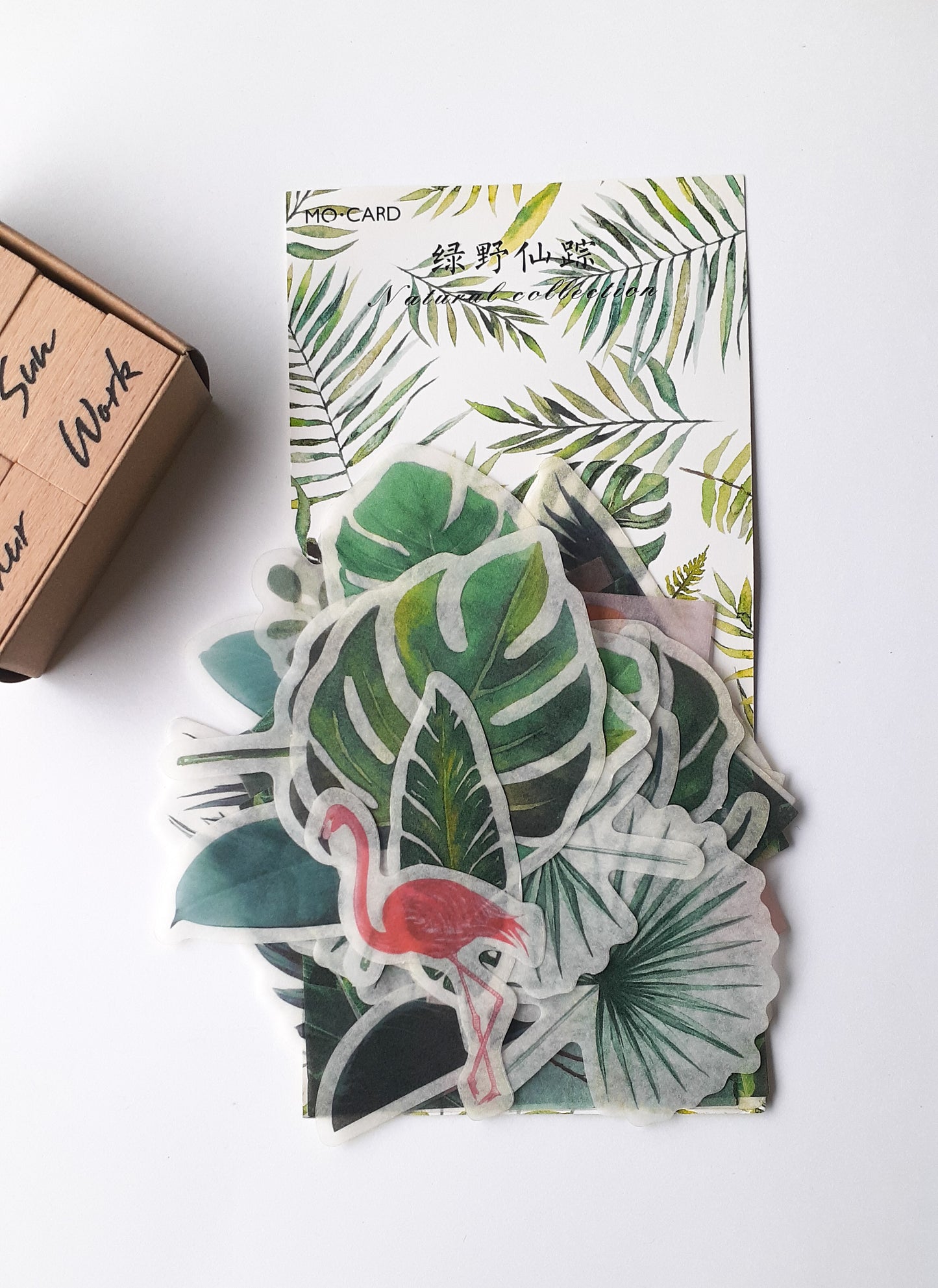 MMK06B050 NATURAL COLLECTION DECO STICKER 60 PC