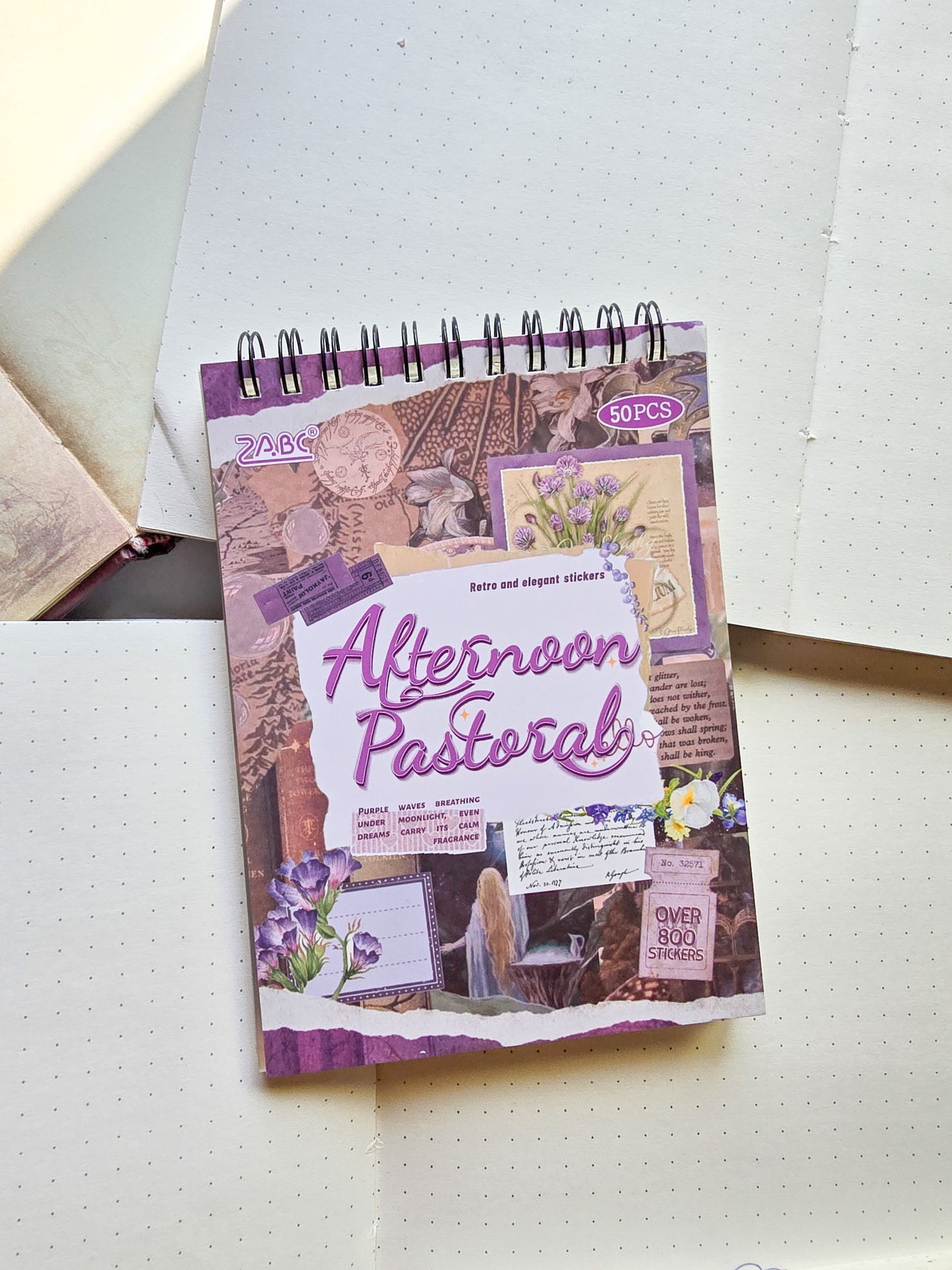 GDSZ-403 Afternoon Pastoral| Retro & Elegant Stickers| 105*145mm 50Pcs