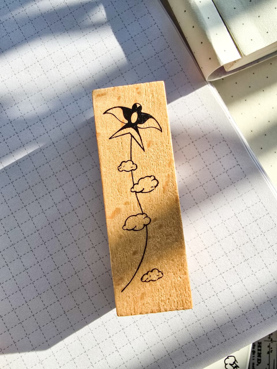 Myqs201-5 Wooden Stamp Vertical