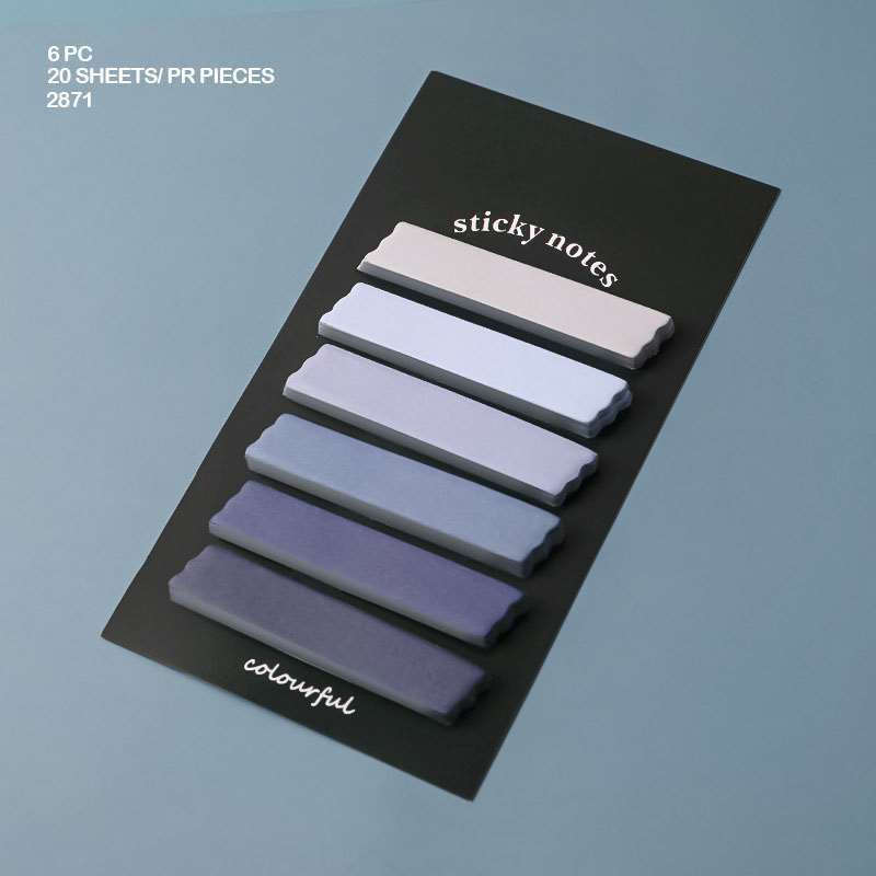2871 - STICKY NOTE BLUE 10X55MM