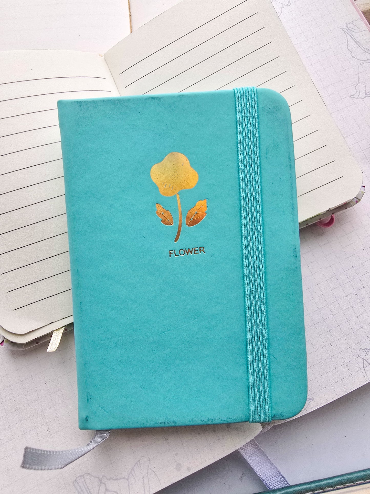 5801 20 A7 Padded Hard Cover Notebook 80*2 Pages