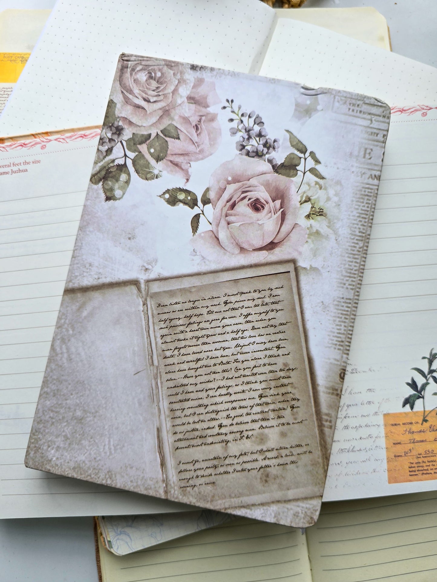 Vintage Style Diary | Vintage Collection 12.8*20 cm 128 pages