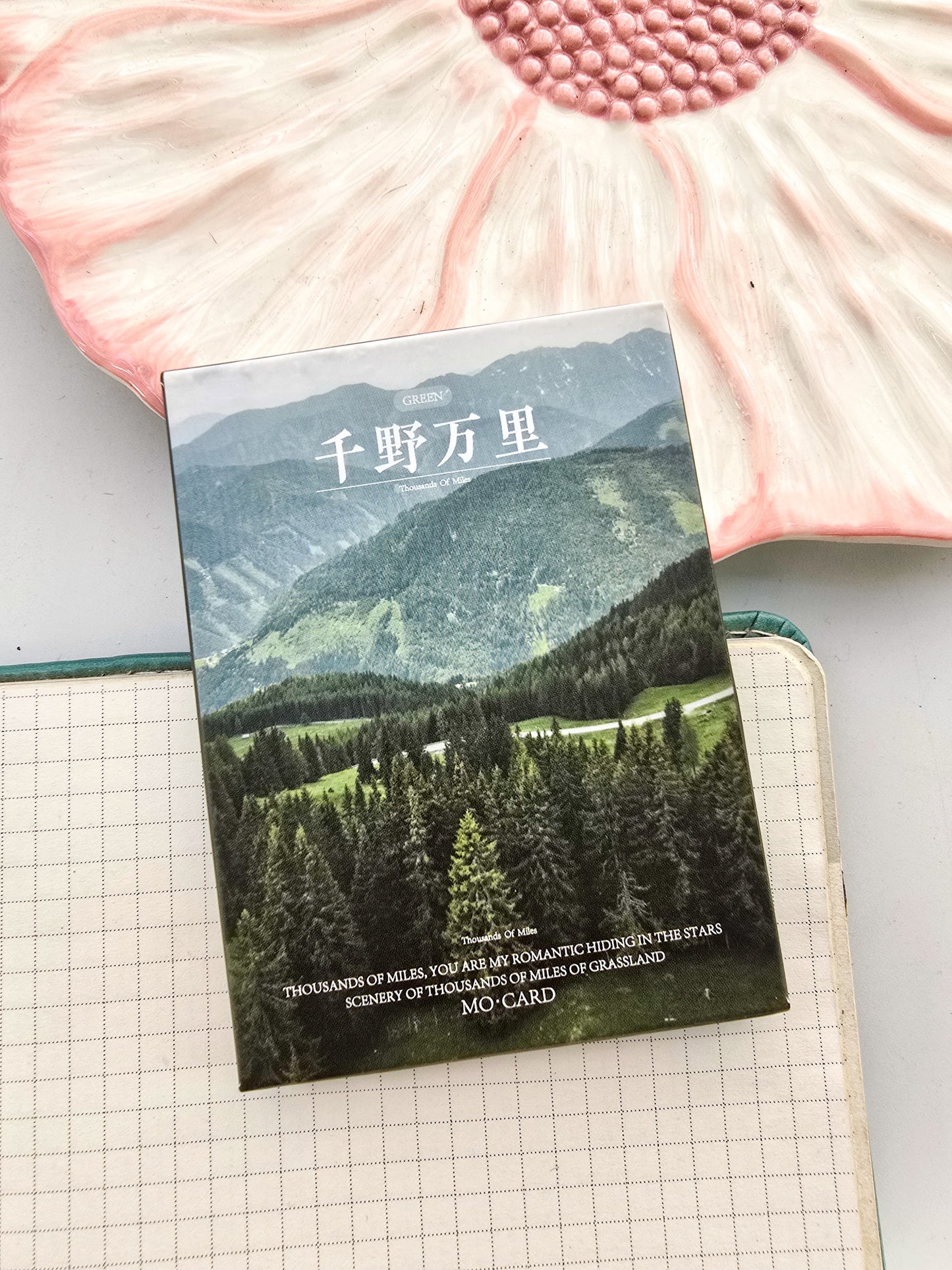 Mmk06d239 Polaroid photo Green | mocard 30 pcs | Paper Sticker | 58mmX88mm