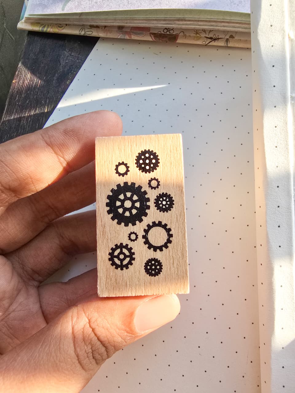 MGYJ602-2 Wooden Stamp Gear