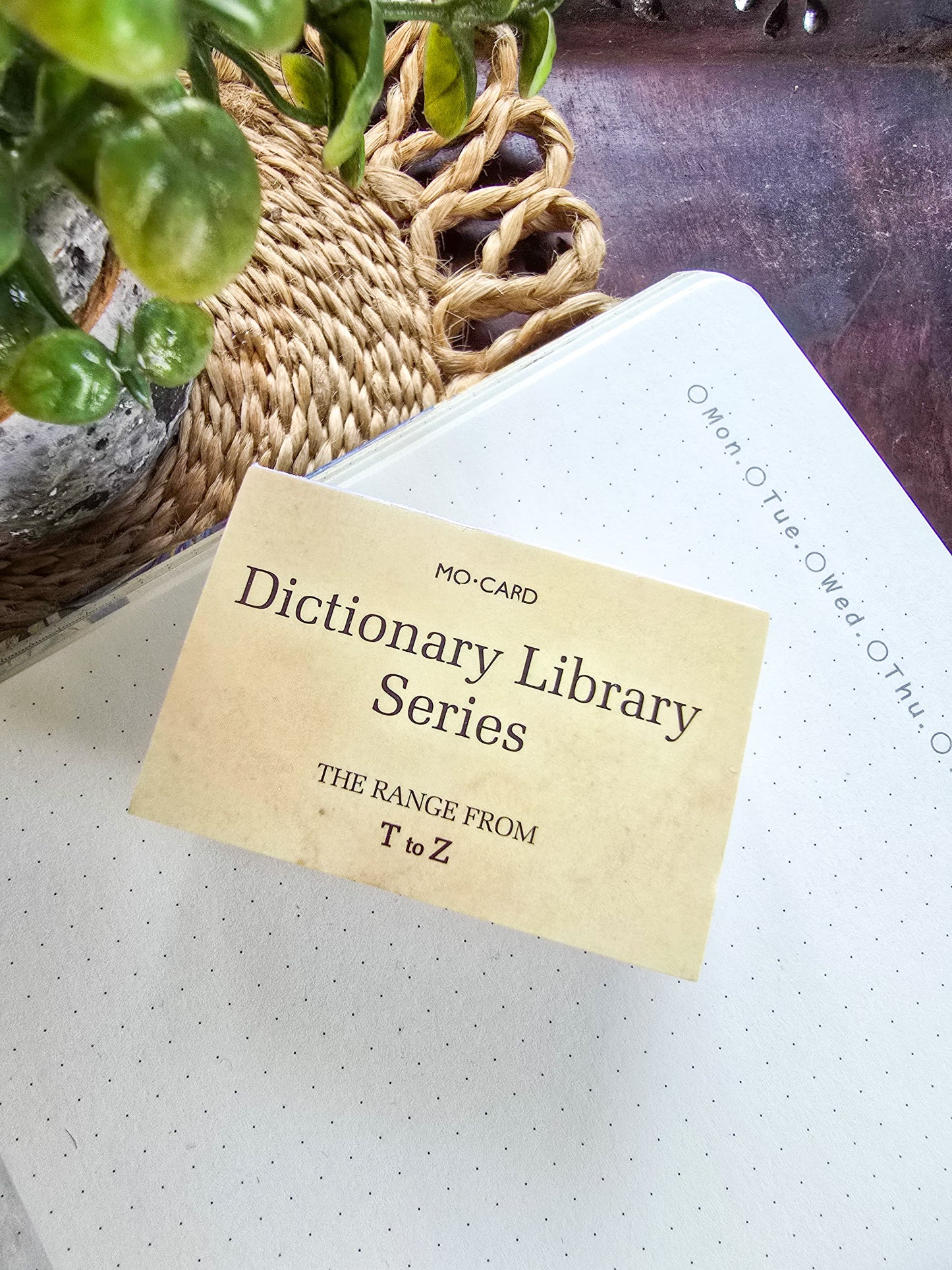 Mmk05d413 Dictionary Library Series T to Z | 100 pages | Material Paper