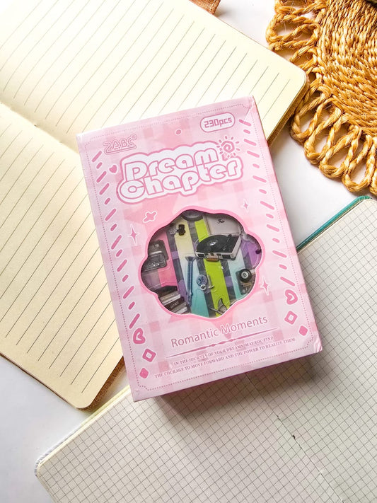 MXSK402 - Mini Journal Kit| sticker diffuse enjoy the moment series of cutting film hand curtain waterproof material DIY stickers 230 4