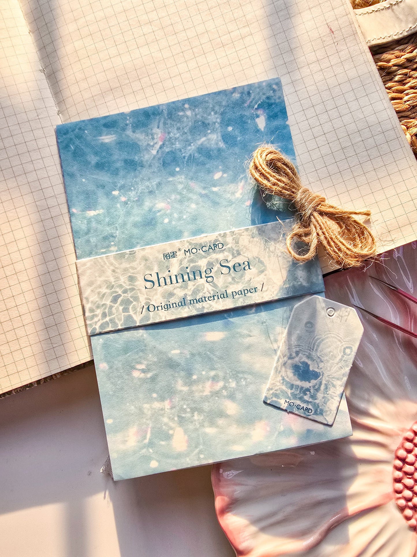 MMK12F111 Material Paper Journal paper| Shining Sea | 30 pcs