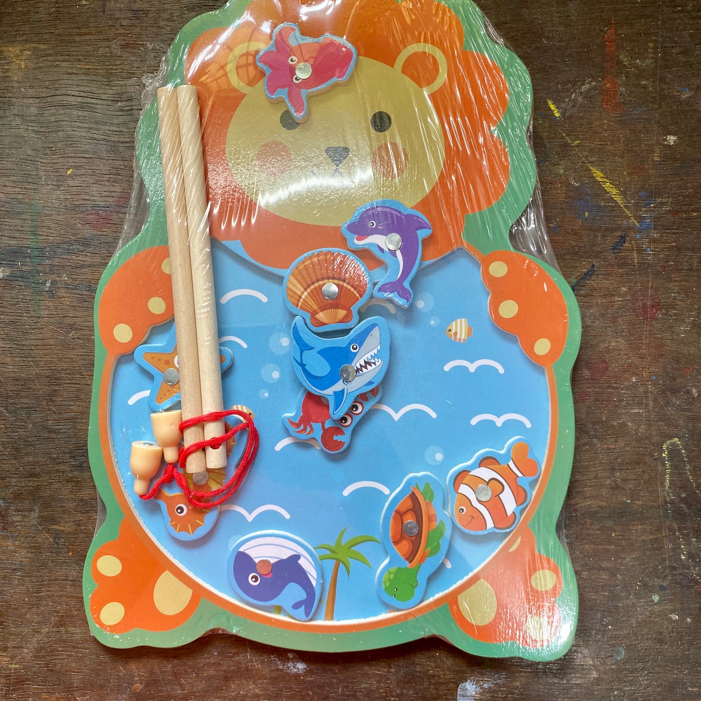 Wooden Magnet Toy Kids
