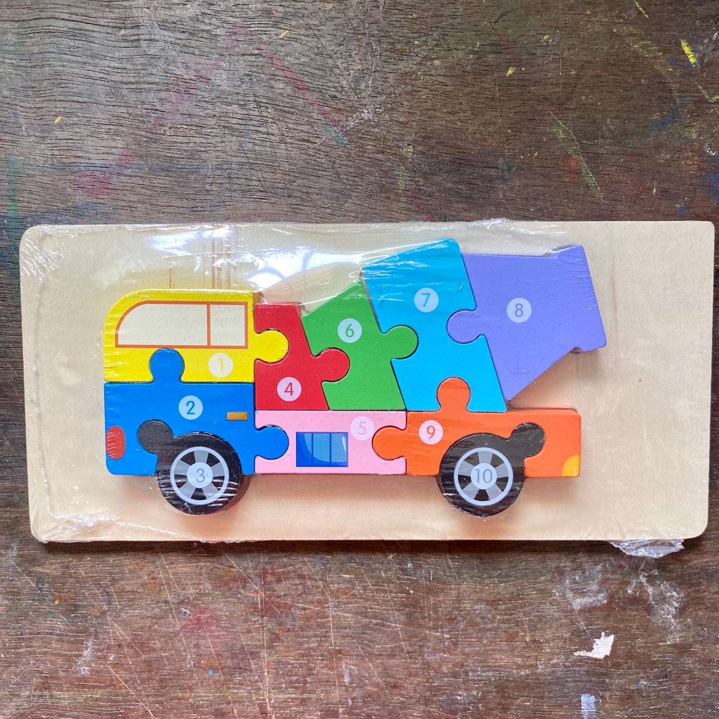 Wooden Puzzles Toy Kids