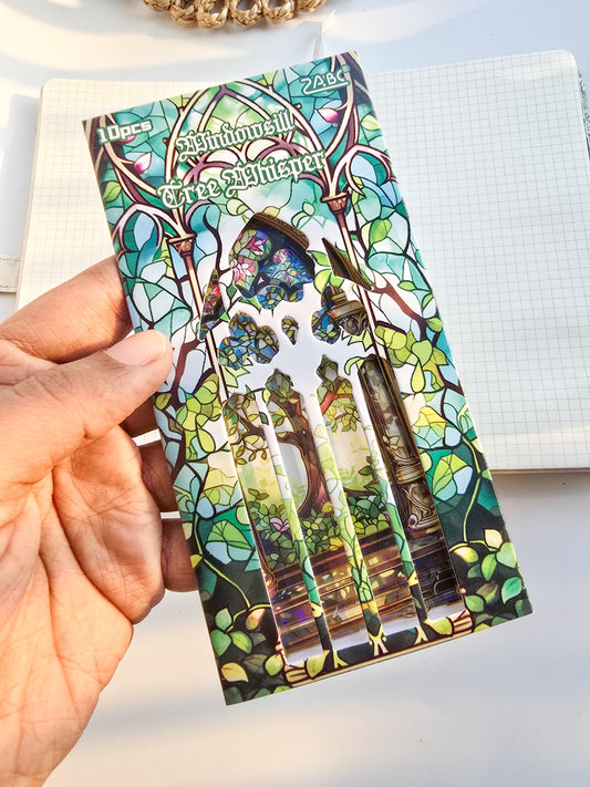 CJHS602 - sticker window Jing color series laser retro hand curtain waterproof PET material sticker