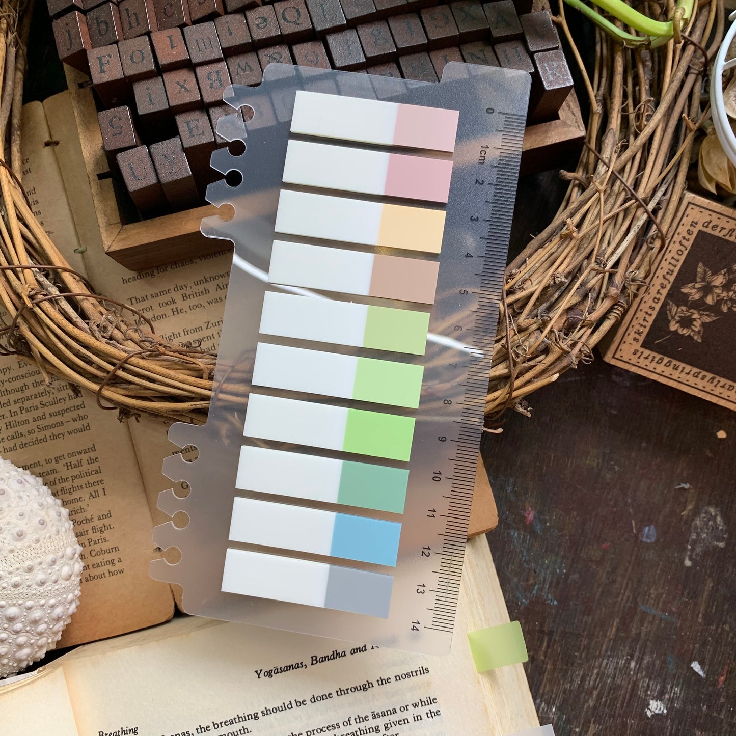 8623 Morandi STICKY NOTE 10 Colors 20 Sheets Each