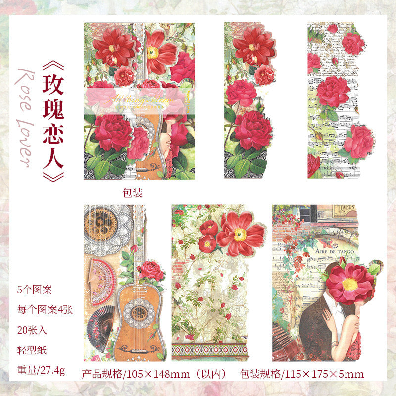 Wwsh002 All Things Bloom Journal Paper Book Floral | 5x4 20 pcs