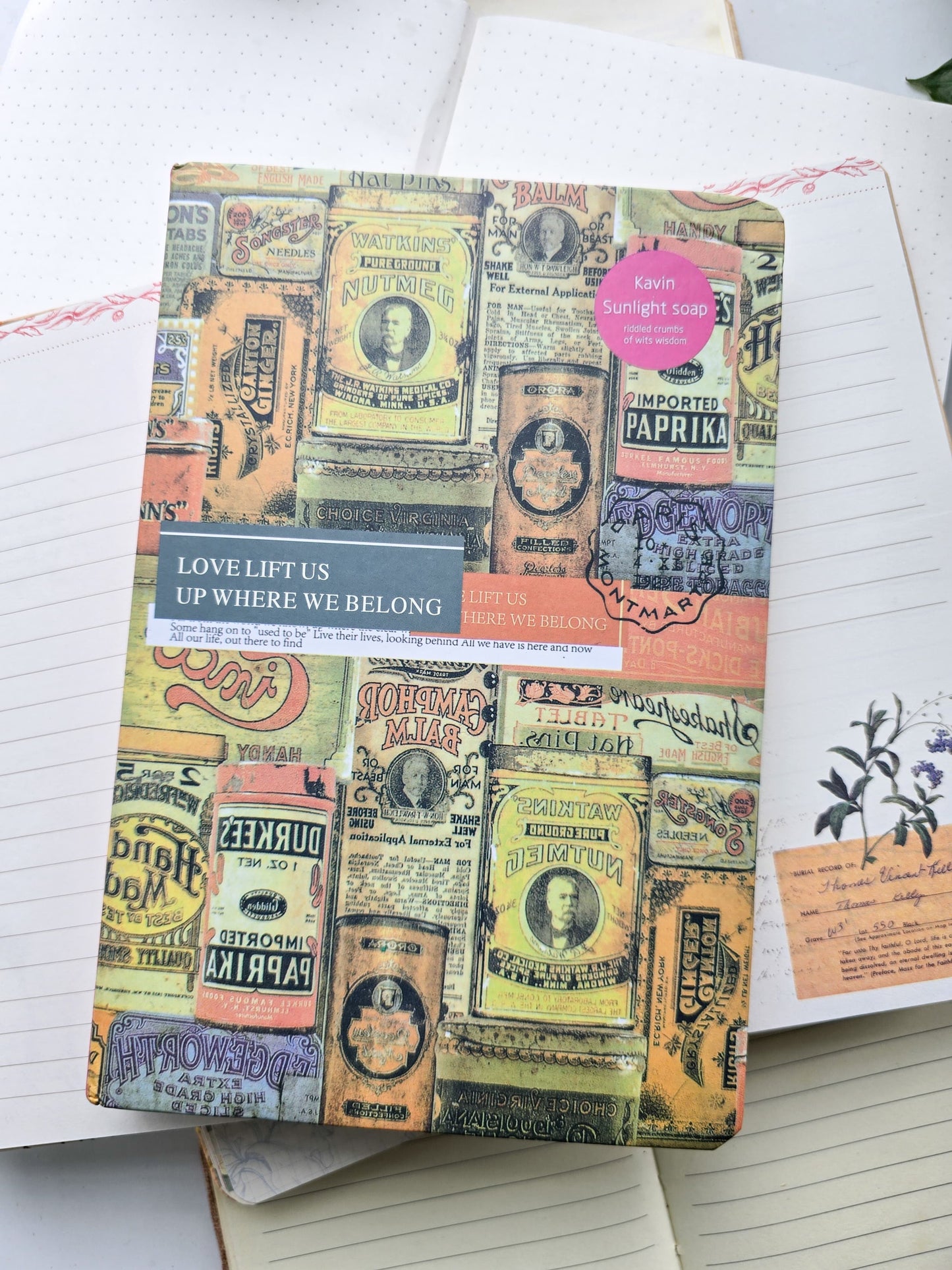 Vintage Style Diary | Vintage Collection 12.8*20 cm 128 pages