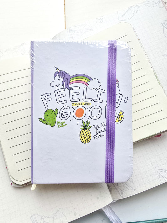 Nc7037 A7 Hard Cover Notebook 80*2 Pages