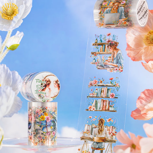 Hhyl005 The Sea Drifting Sticker roll Pet Sticker | 60mm*2m