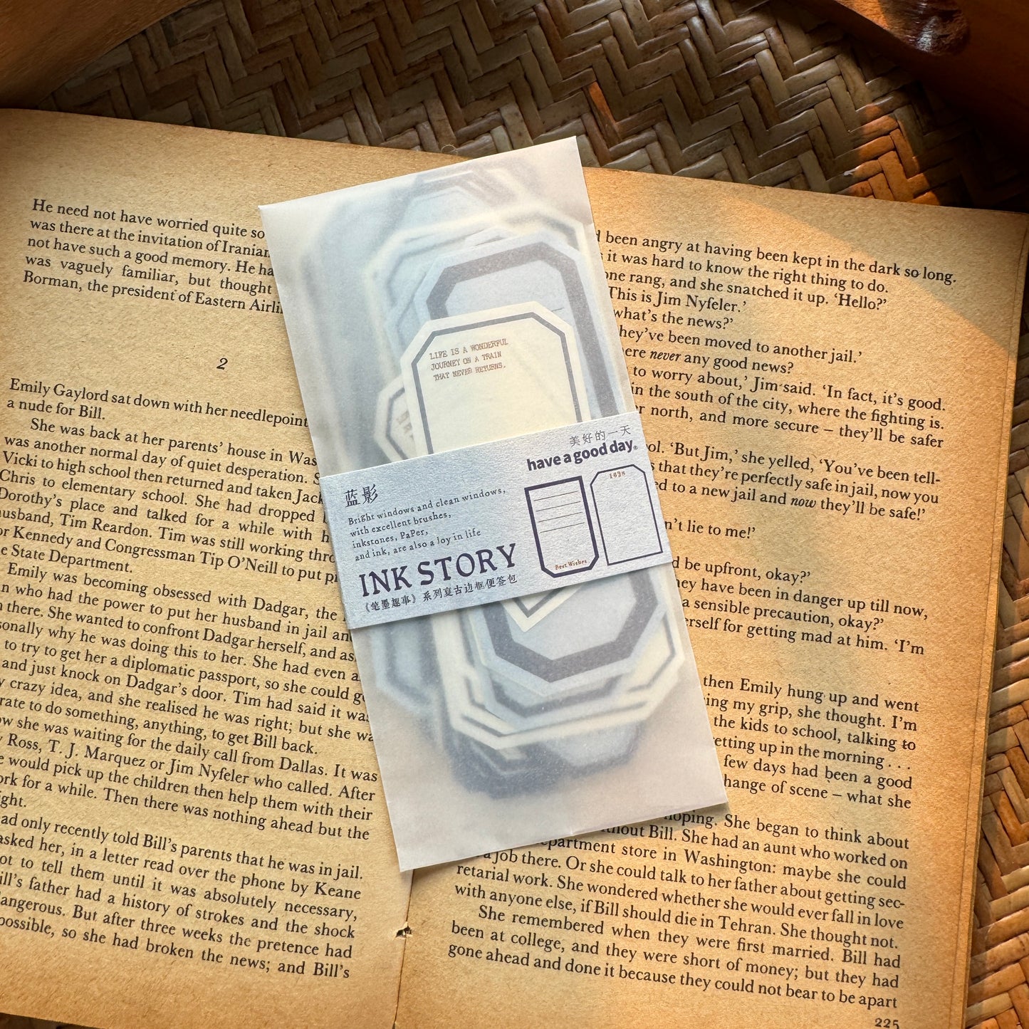 BQ2308DDI - a Diy Journal Ink Story Paper 40Pcs