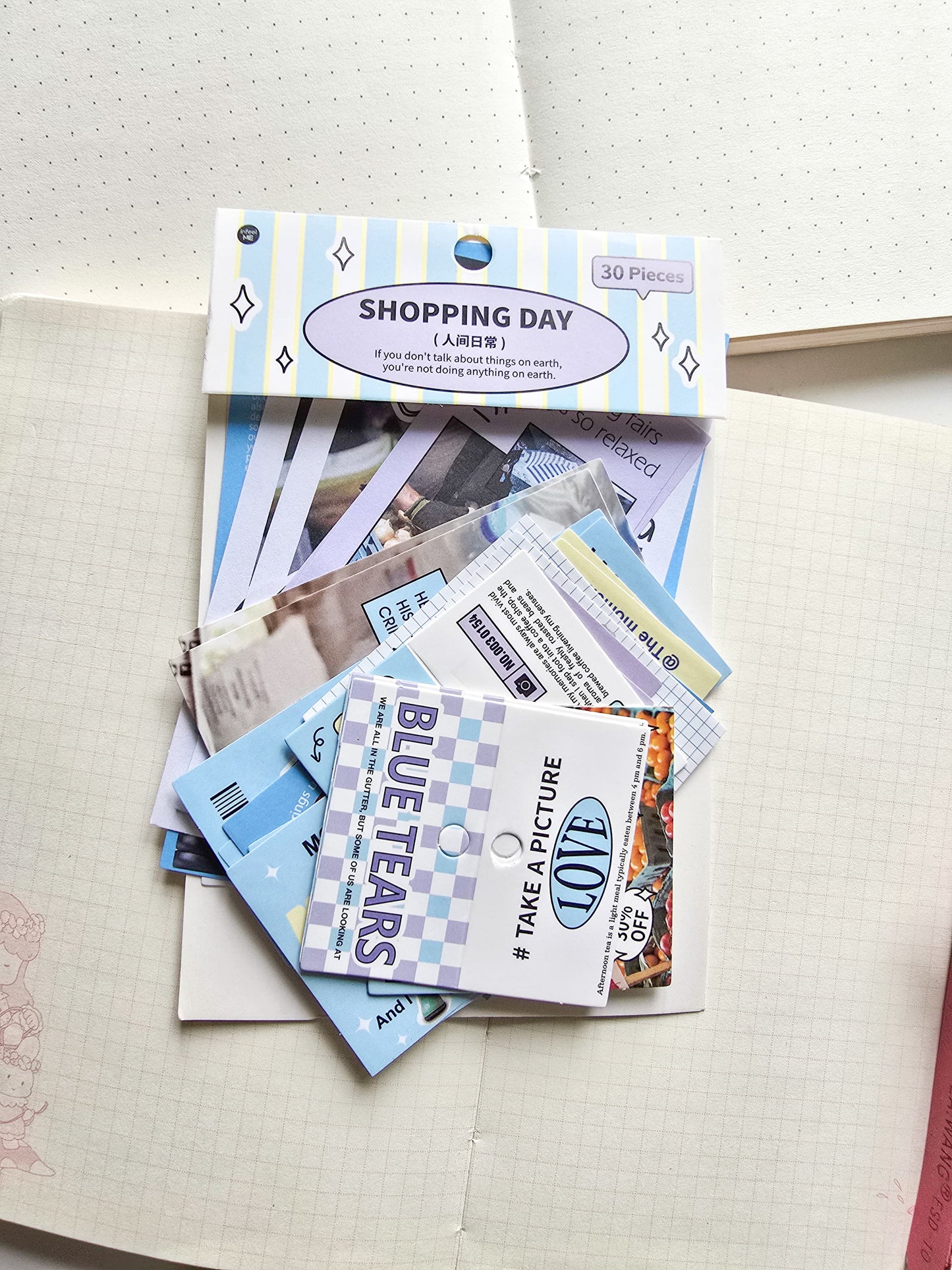 SCB-39381 Colourful Journaling Pack| Shopping Day 30 Pcs
