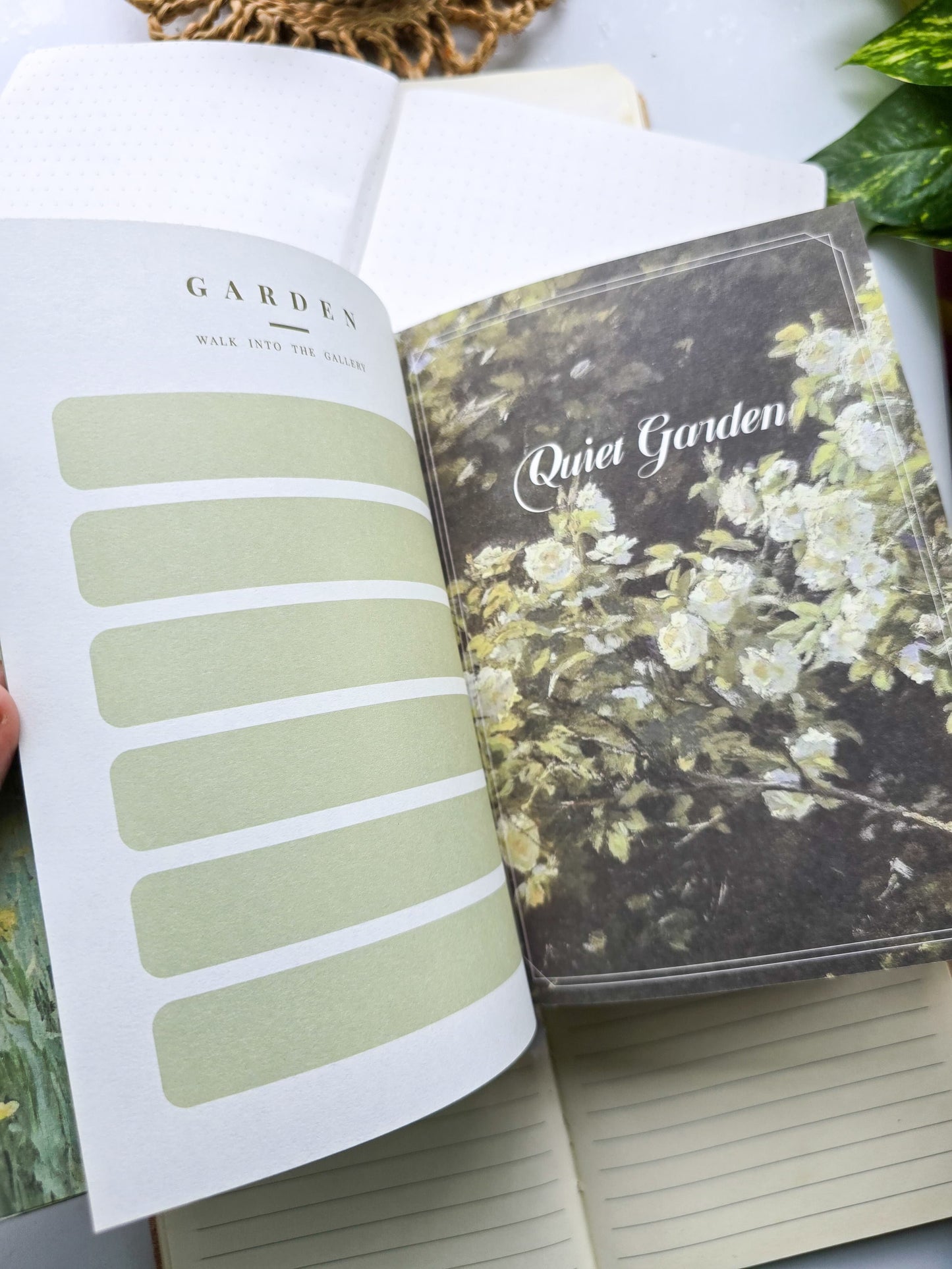 Vintage Style Diary | Quiet Garden 12.8*18.6 cm 128 pages