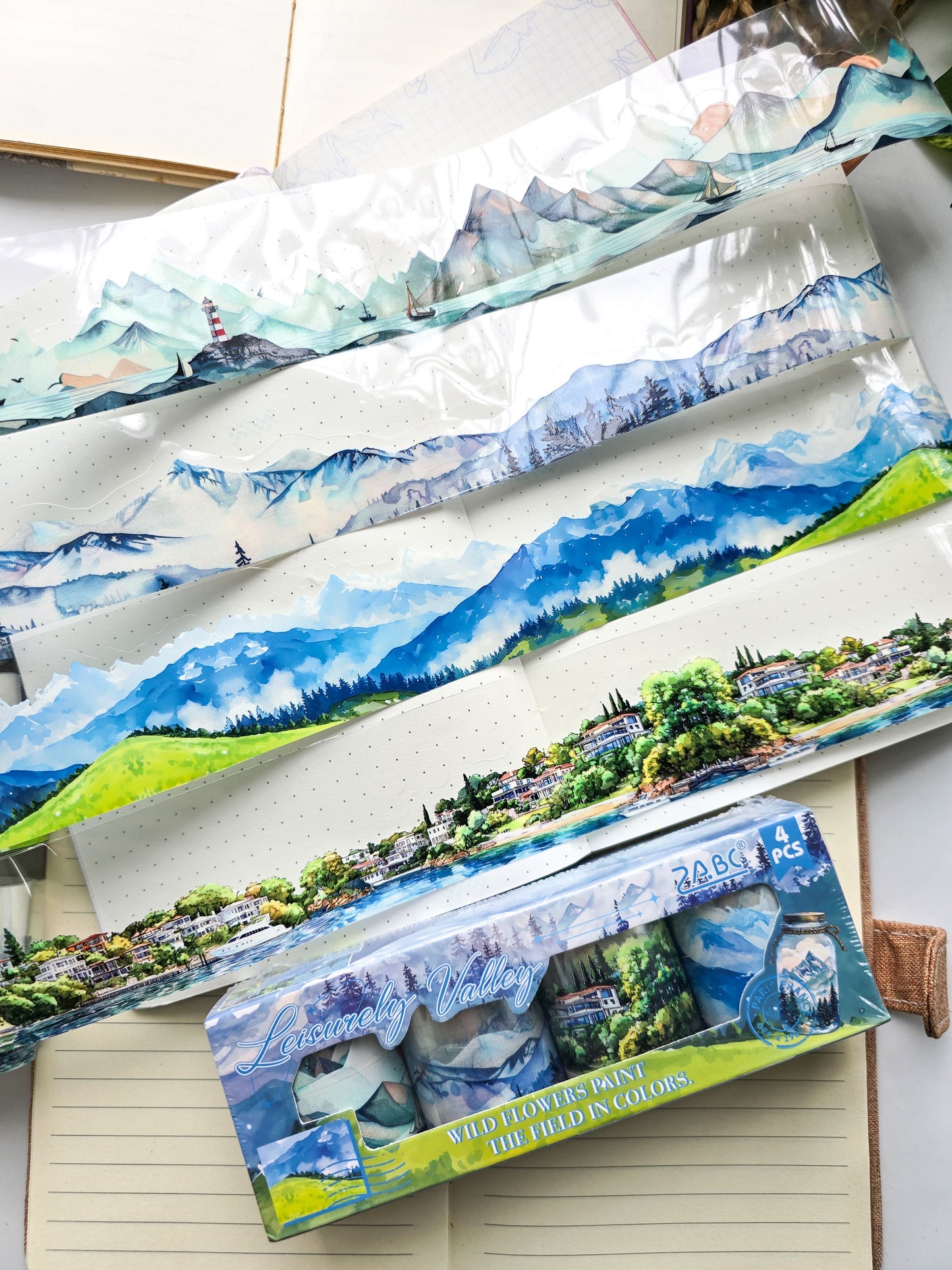 Rhdy 201 Nature Sticker Roll | Pet Set Of 4