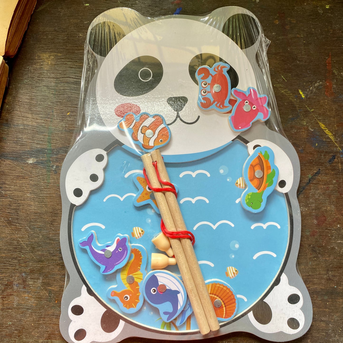 Wooden Magnet Toy Kids
