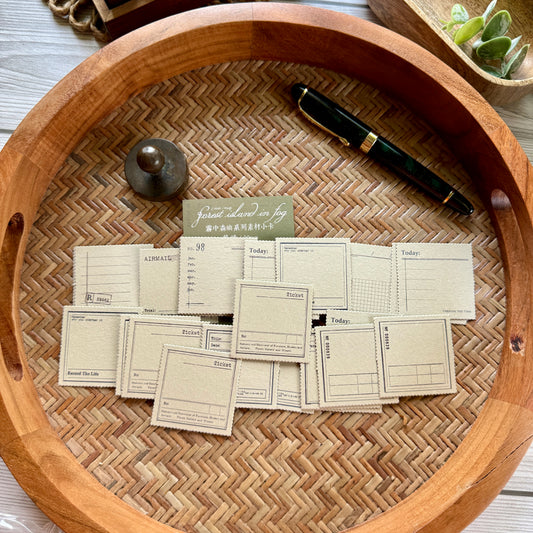 BQ2306BBE - d Diy Journal Memo Paper 30Pcs