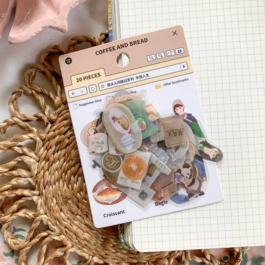 Tzb39728 Infeel Pet Sticker Pack 20Pc | Girl Stickers