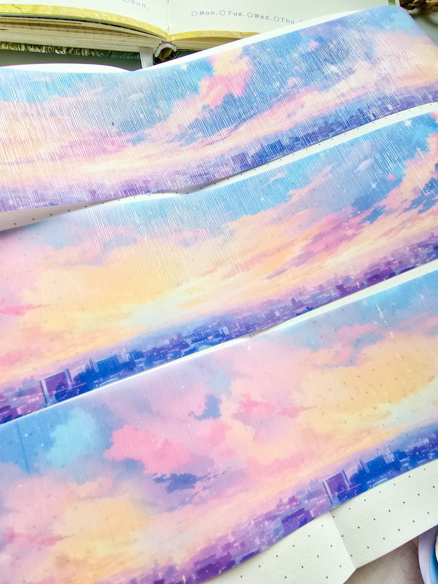 MHD-TYMJ004- Sky Theme Translucent PET Sticker Roll