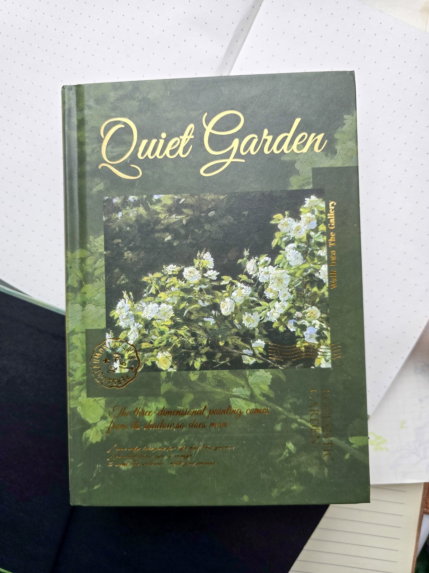 Vintage Style Diary | Quiet Garden 12.8*18.6 cm 128 pages