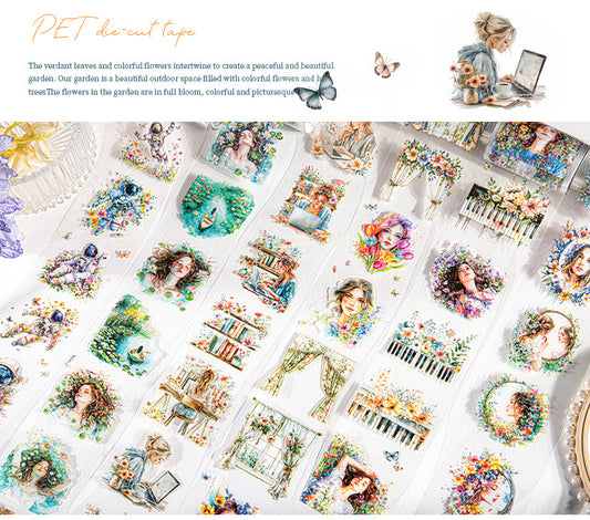 Hhyl003 The Sea Drifting Sticker roll Pet Sticker | 60mm*2m