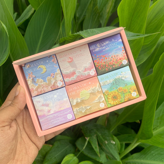 KQ1027ROP Paper Sticker Box (6 boxes inside ) TOTAL 300 Stickers