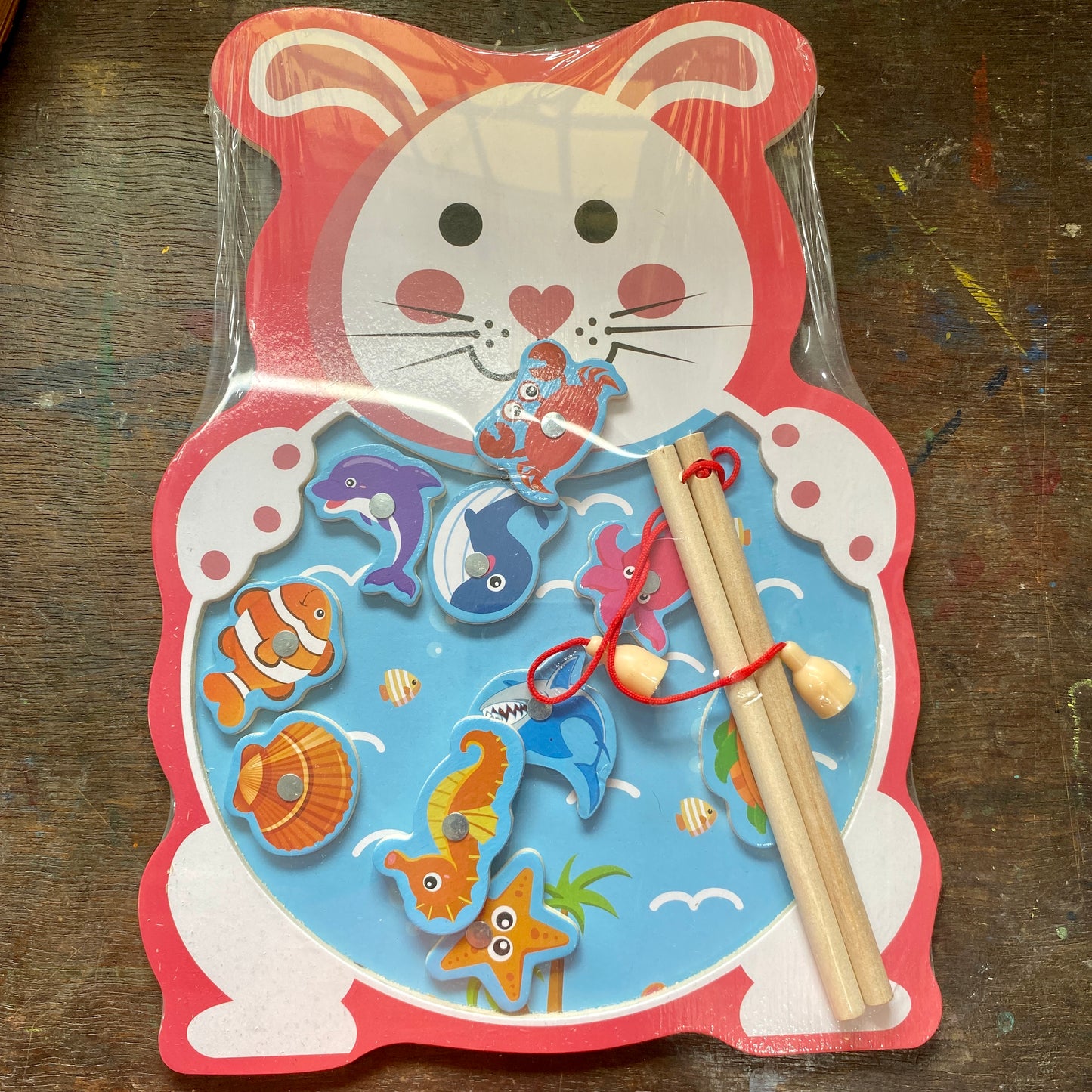 Wooden Magnet Toy Kids