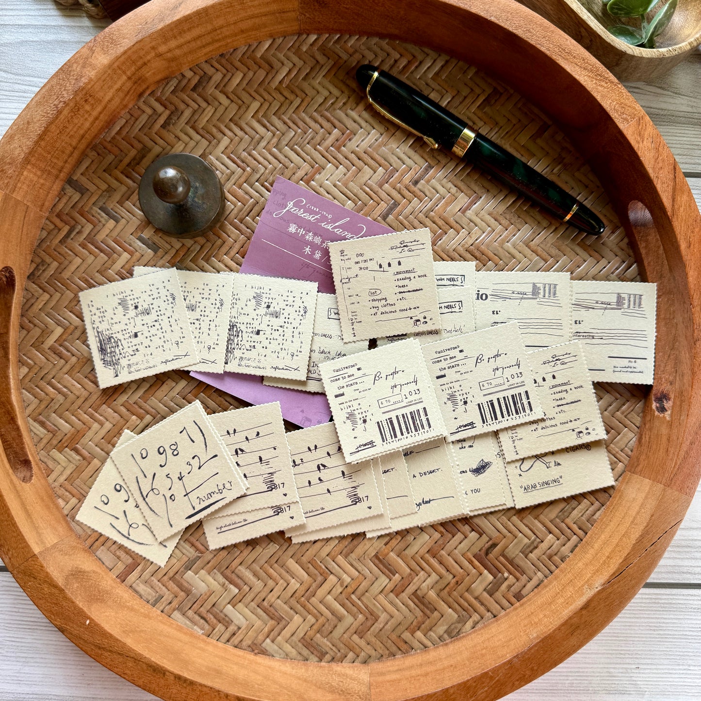 BQ2306BBE - f Diy Journal Memo Paper 30Pcs
