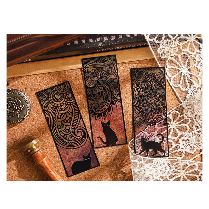 CCXM603 - bright star meow series of books pet bookmarks small gift ideas senior sense