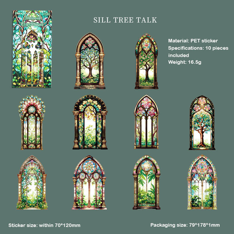 CJHS602 - sticker window Jing color series laser retro hand curtain waterproof PET material sticker