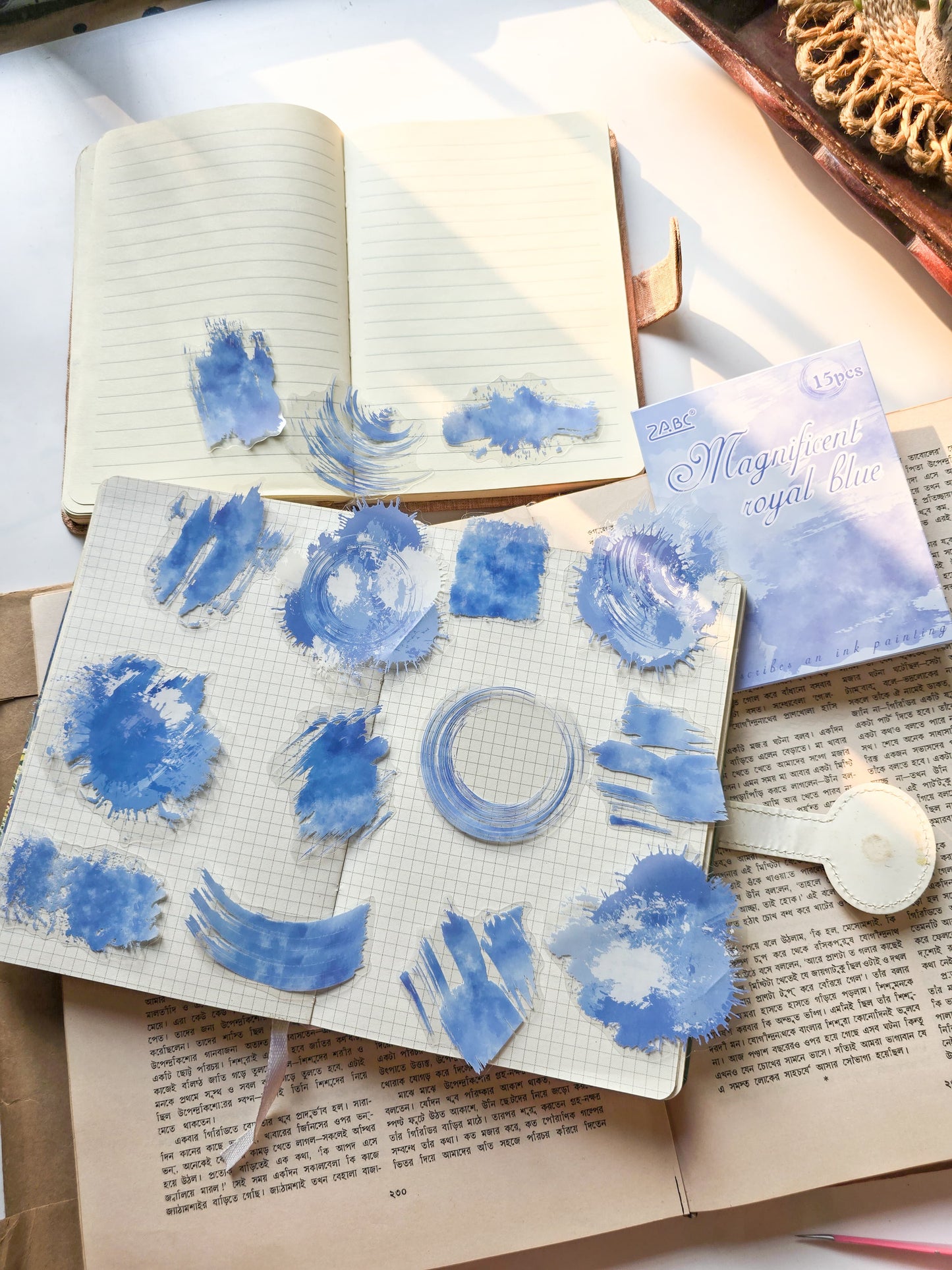 CSMZJ602 - sticker bag color dream series creative film waterproof pet material sticker 15 into