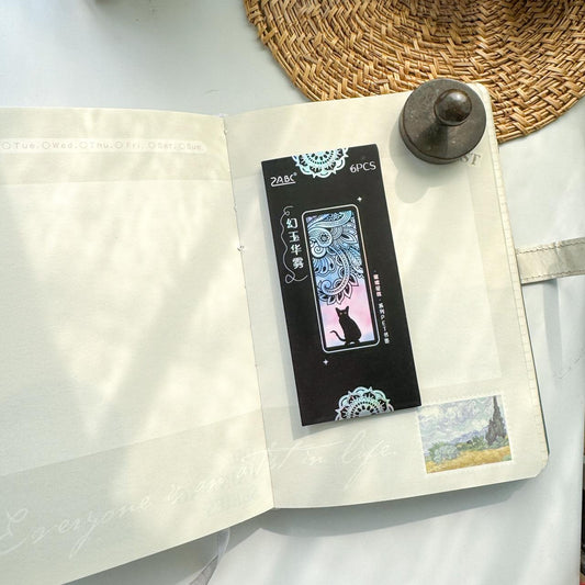 CCXM603 - bright star meow series of books pet bookmarks small gift ideas senior sense