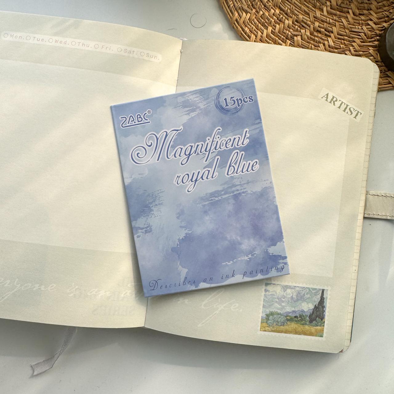 CSMZJ602 - sticker bag color dream series creative film waterproof pet material sticker 15 into