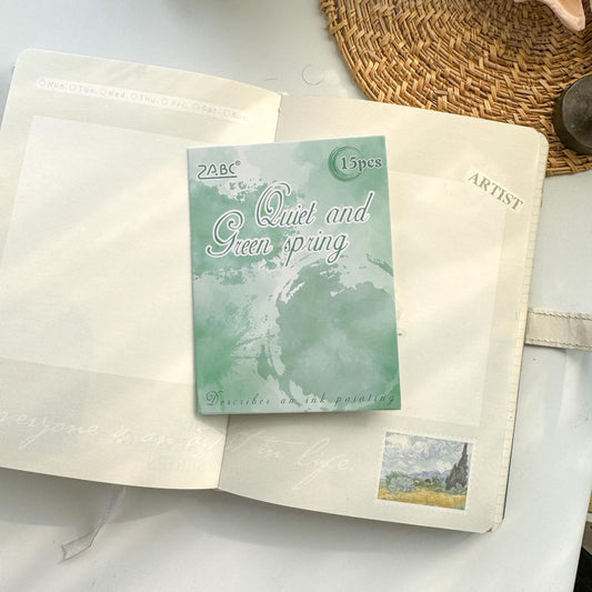 CSMZJ604 - sticker bag color dream series creative film waterproof pet material sticker 15 into