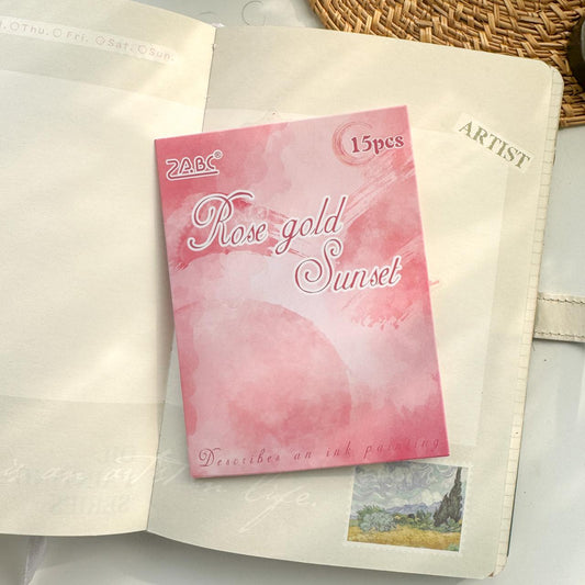 CSMZJ605 - sticker bag color dream series creative film waterproof pet material sticker 15 into