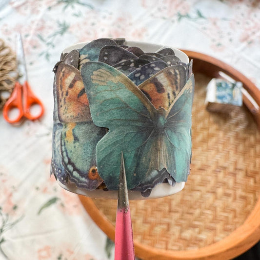 Szhd004 Butterfly Deco Stickers 50Pc