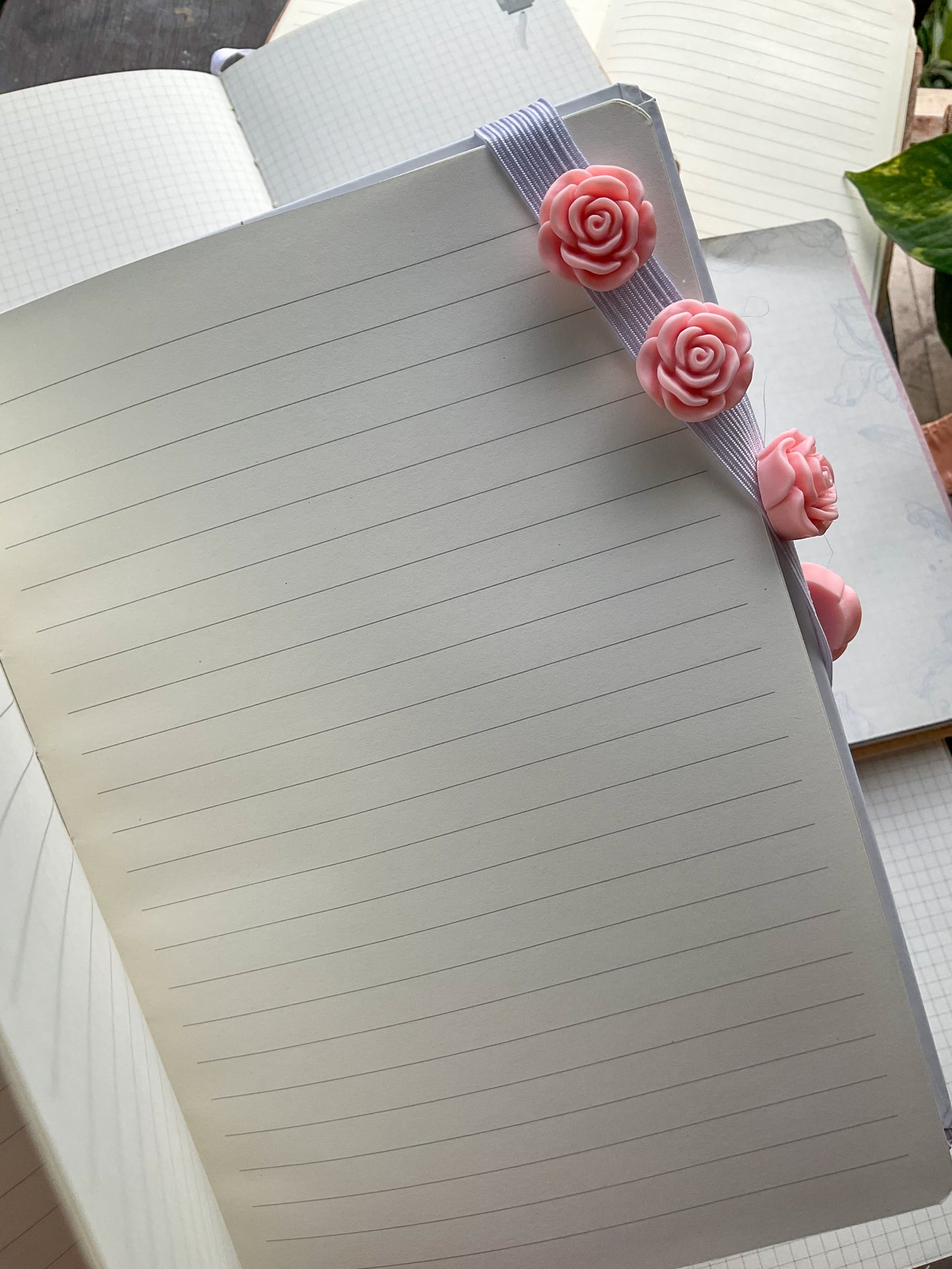 Blooming Rose Notebook|A5 Notebook Ruled| Hard Cover| BG-A5-12465-3|96 Pages