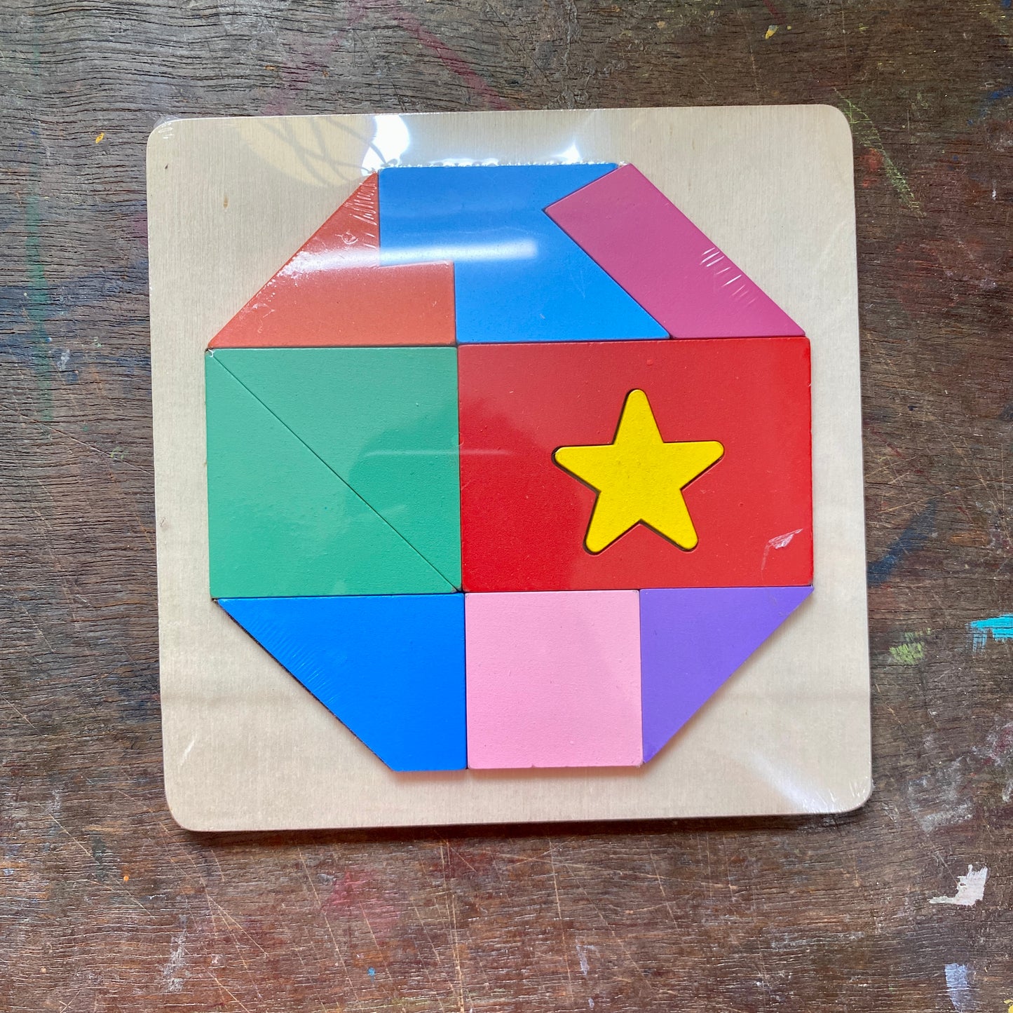 Wooden Puzzles Toy Kids