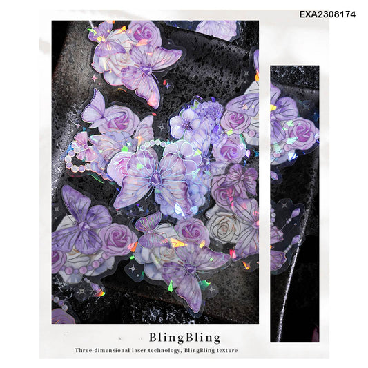 EXA2308174 Butterly Dream Pet Sticker Ss 20Pc