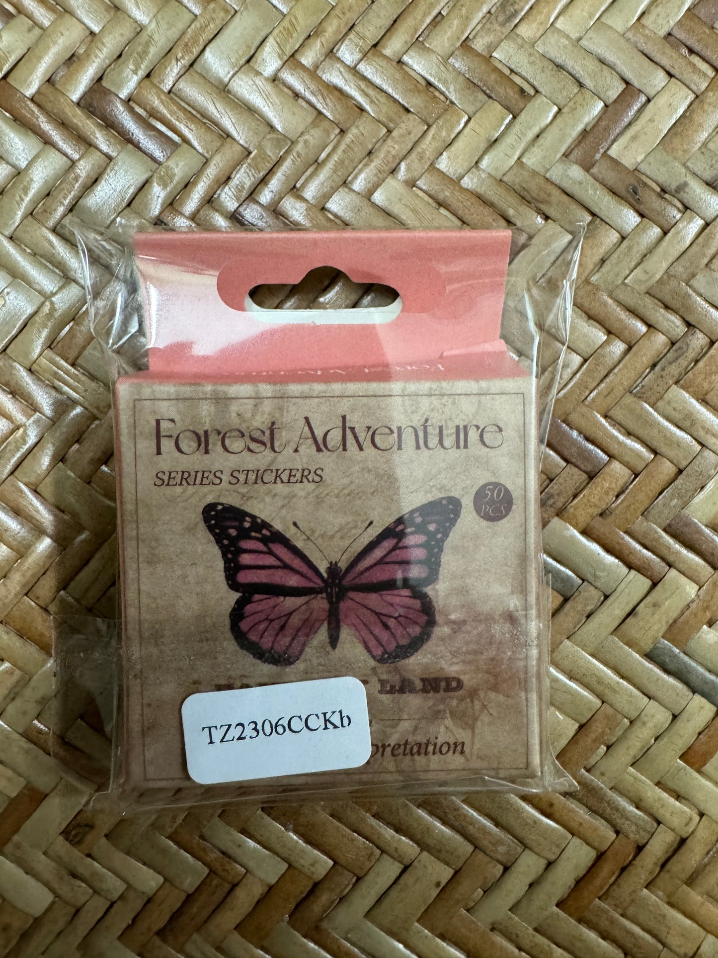 TZ2306CCK -b Diy Journal Sticker 50Pcs