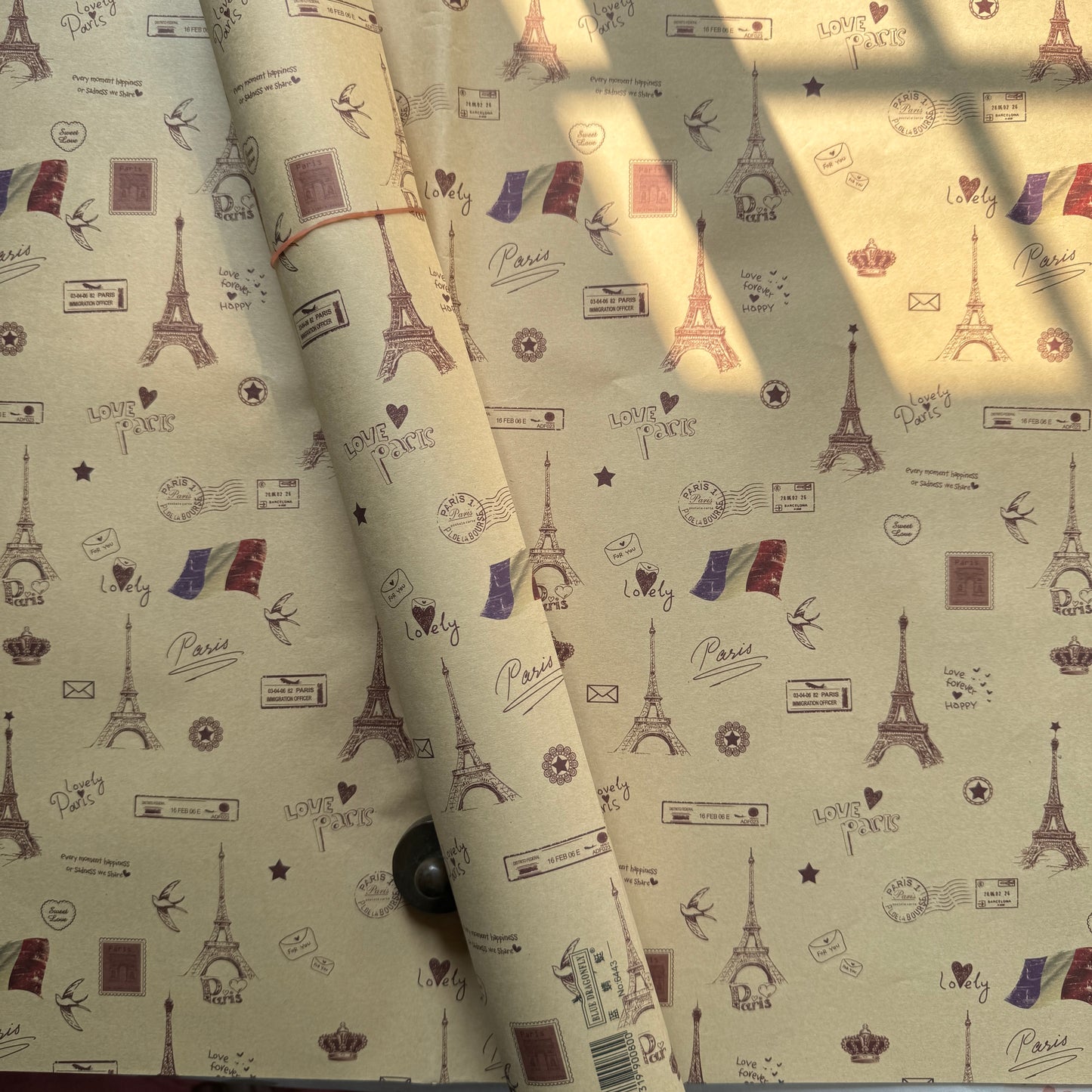 5 Pcs Foiled Gift Wrapping Paper (30x 20 Inch) | #5
